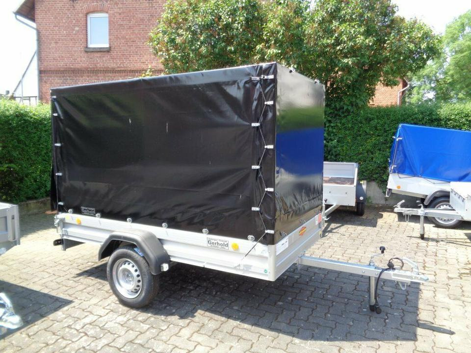 Böckmann PKW-Anhänger Plane Spriegel, 750 kg, 100 km/h - Car trailer: picture 1 Böckmann PKW-Anhänger Plane Spriegel, 750 kg, 100 km/h - Car trailer: picture 1