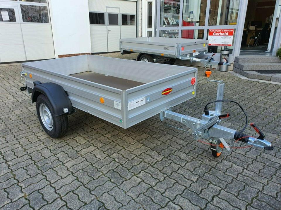 Böckmann PKW Anhänger mit Gitteraufsatz 100 km/h 1.35to - Car trailer: picture 2 Böckmann PKW Anhänger mit Gitteraufsatz 100 km/h 1.35to - Car trailer: picture 2