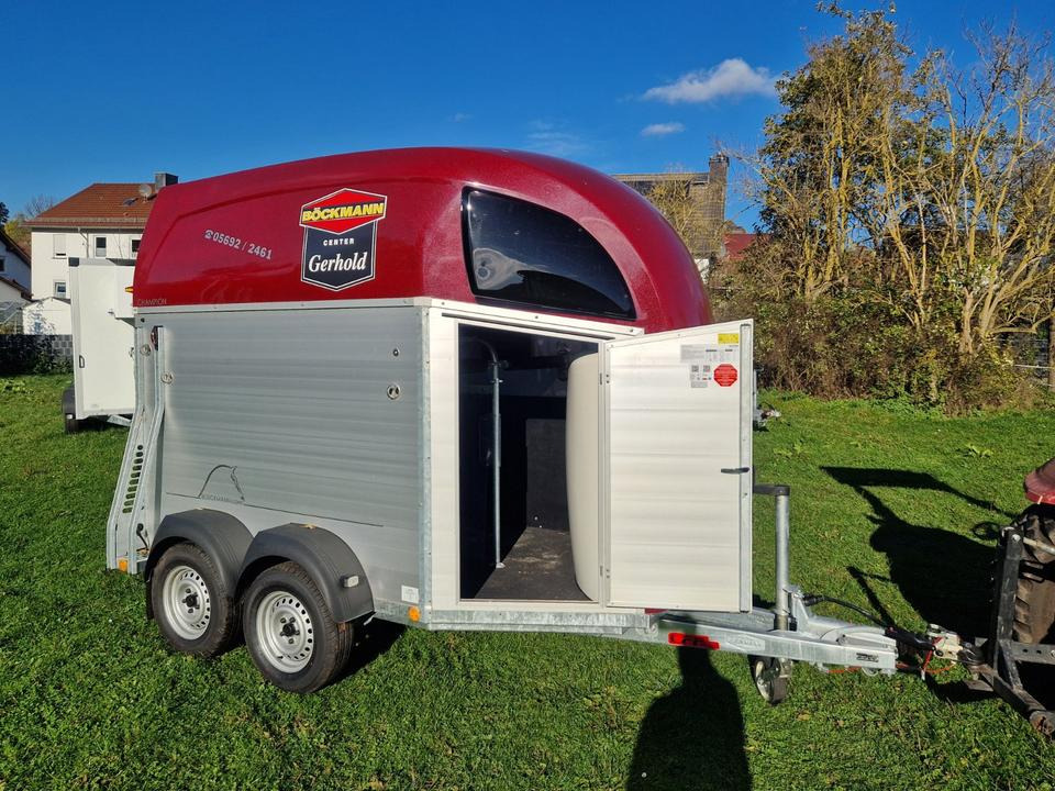 Böckmann Pferdeanhänger Champion R, SaKa., 100 km/h - Horse trailer: picture 2 Böckmann Pferdeanhänger Champion R, SaKa., 100 km/h - Horse trailer: picture 2