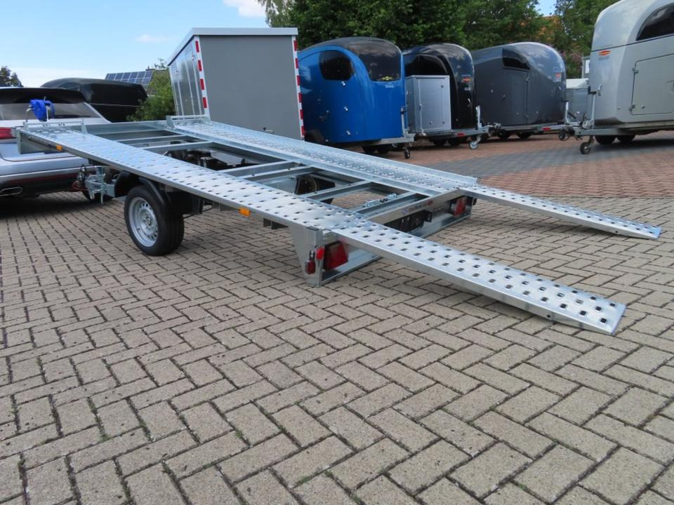 Böckmann-T PV,Autotransporter, 1,8 to. kippbar,PKW Anhänger,100 k - Autotransporter trailer: picture 1 Böckmann-T PV,Autotransporter, 1,8 to. kippbar,PKW Anhänger,100 k - Autotransporter trailer: picture 1