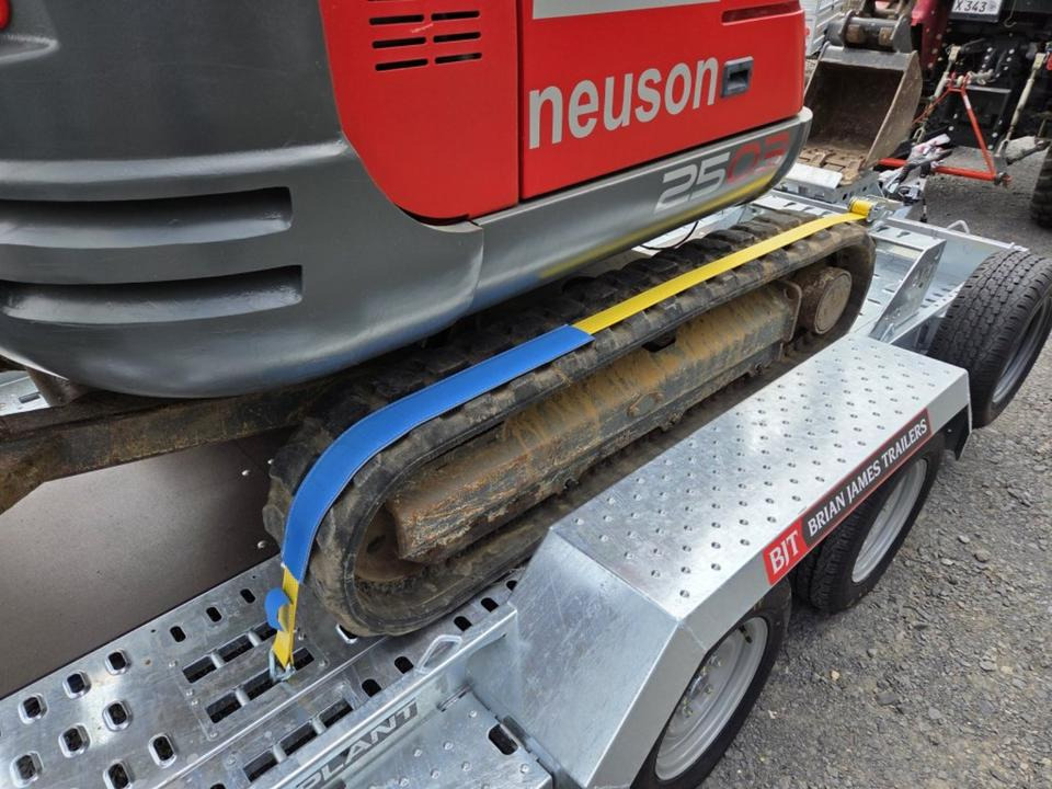Plant trailer Brian James Digger Plant 3,5t Baumaschinentransporter Minibagger: picture 6