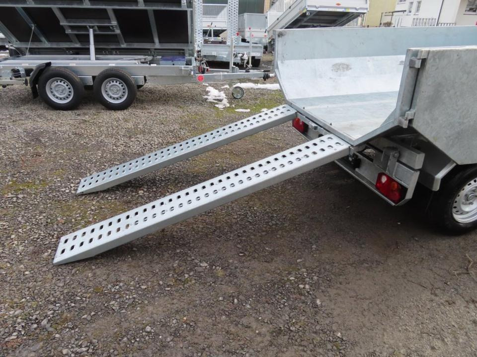 Tipper trailer PKW Anhänger Kipper Muldenkipper Auffahrschienen 3,5t 100km/h: picture 9