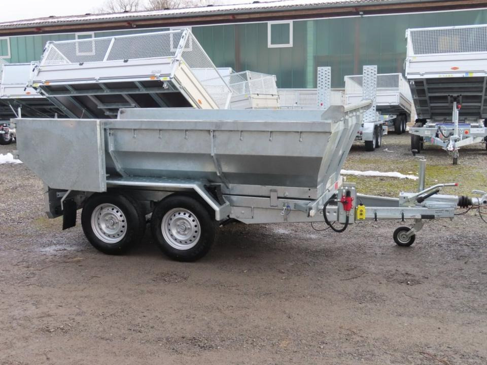 Tipper trailer PKW Anhänger Kipper Muldenkipper Auffahrschienen 3,5t 100km/h: picture 16