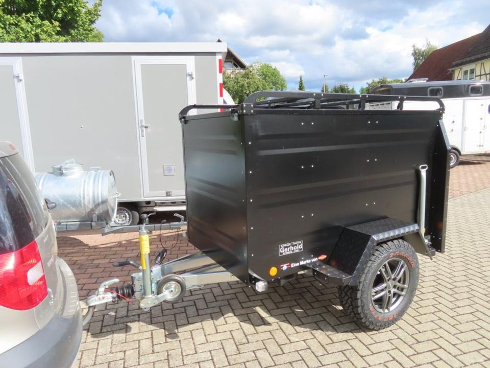 PKW Anhänger Offroad Kofferanhänger 100km/h TPV Böckmann Dachzelt - Car trailer: picture 1 PKW Anhänger Offroad Kofferanhänger 100km/h TPV Böckmann Dachzelt - Car trailer: picture 1