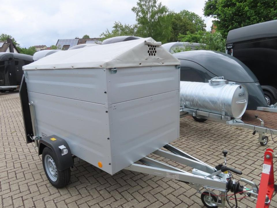 TPV Kleinviehanhänger 1,0t Flügeltür Viehanhänger Ziegen Schafe - Livestock trailer: picture 3 TPV Kleinviehanhänger 1,0t Flügeltür Viehanhänger Ziegen Schafe - Livestock trailer: picture 3