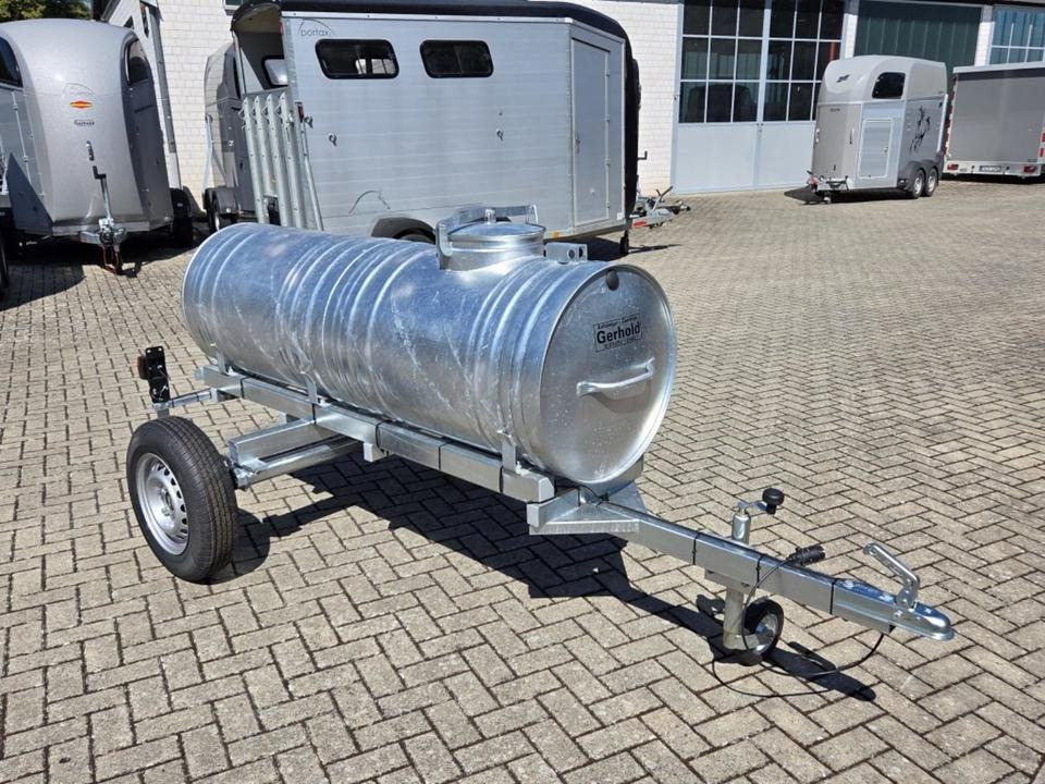 Wasserfass Verzinkt 600l Tränke Fahrgestell Beleuchtung - Tank trailer: picture 2 Wasserfass Verzinkt 600l Tränke Fahrgestell Beleuchtung - Tank trailer: picture 2