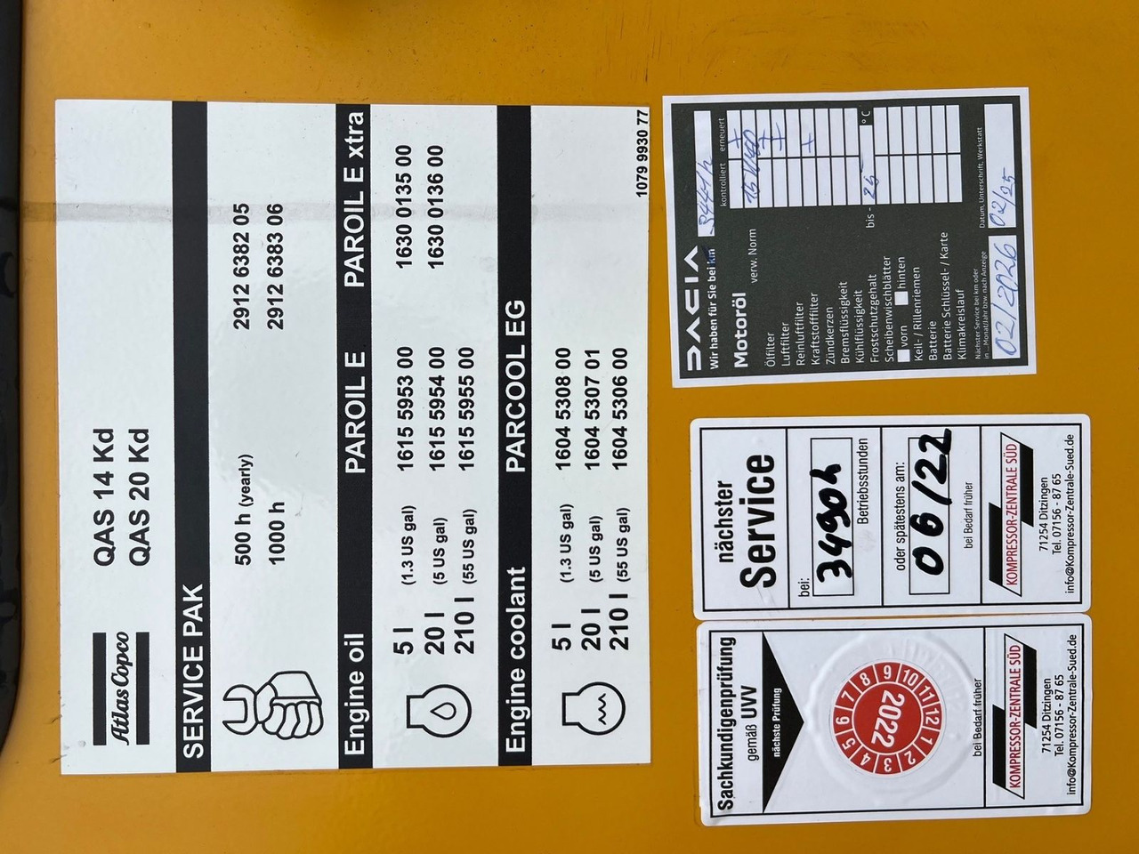 Car trailer IBERICA Atlas Copco Stromerzeuger QAS20 (20kVA/1: picture 6 Car trailer IBERICA Atlas Copco Stromerzeuger QAS20 (20kVA/1: picture 6