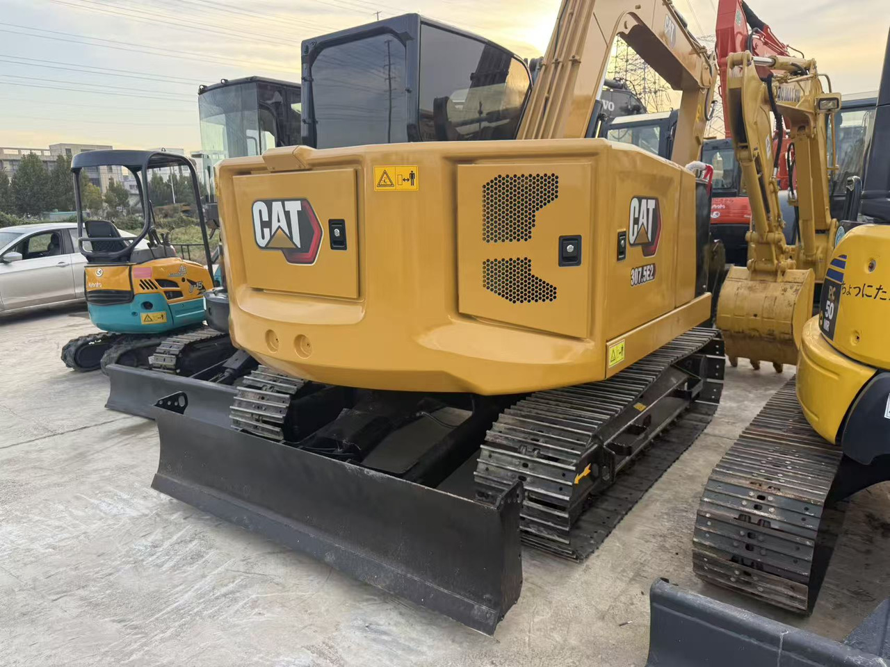 Mini excavator CATERPILLAR Used Cat 307 .5e2 excavator, construction machinery excavator, used Cat 307 excavator at a cheap price.: picture 19