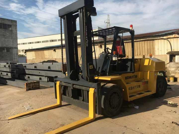 Nice Performance 100% Original komatsu 15tons Forklift on Sale 15 Ton Diesel Forklifts Industrial Price for Sale - Diesel forklift: picture 2 Nice Performance 100% Original komatsu 15tons Forklift on Sale 15 Ton Diesel Forklifts Industrial Price for Sale - Diesel forklift: picture 2