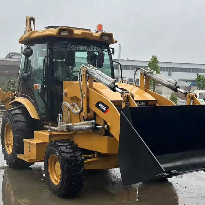 Used Caterpillar CAT 420F Backhoe Loader Retro Excavator CAT420F Cheap Price for Sale - Backhoe loader: picture 1 Used Caterpillar CAT 420F Backhoe Loader Retro Excavator CAT420F Cheap Price for Sale - Backhoe loader: picture 1