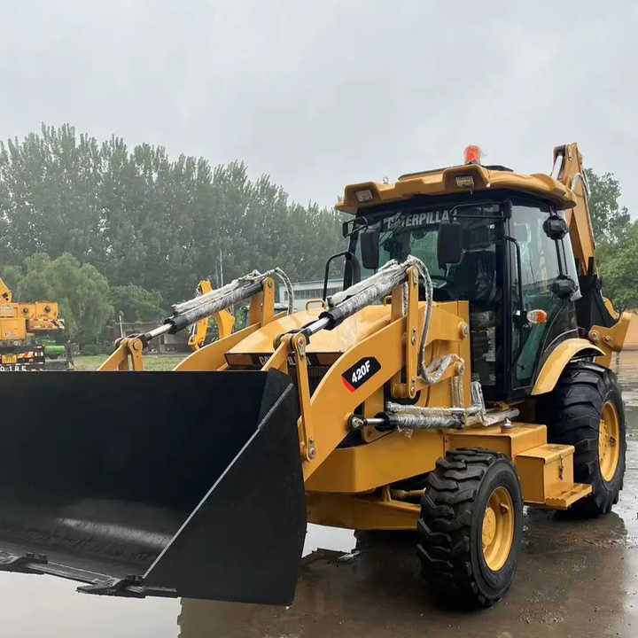 Used Caterpillar CAT 420F Backhoe Loader Retro Excavator CAT420F Cheap Price for Sale - Backhoe loader: picture 4 Used Caterpillar CAT 420F Backhoe Loader Retro Excavator CAT420F Cheap Price for Sale - Backhoe loader: picture 4
