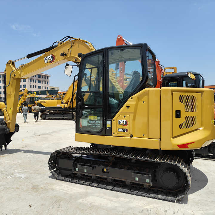 Used Mini Caterpillar 307.5 Excavator in High Quality for Sale - Crawler excavator: picture 1 Used Mini Caterpillar 307.5 Excavator in High Quality for Sale - Crawler excavator: picture 1