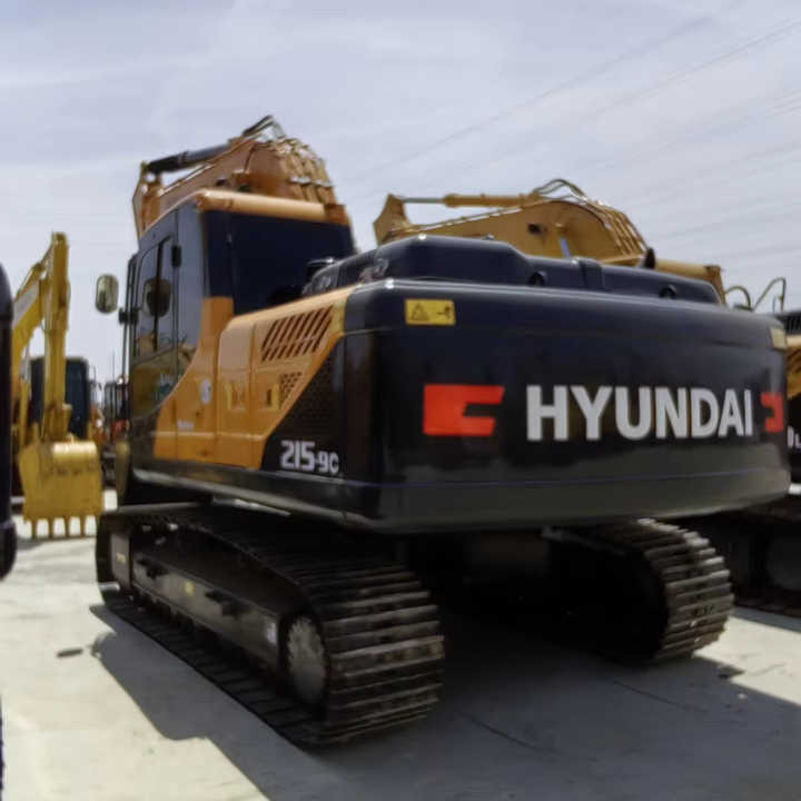 Used hyundai 215-9 Excavator 20tons Excavator for Sale - Crawler excavator: picture 1 Used hyundai 215-9 Excavator 20tons Excavator for Sale - Crawler excavator: picture 1