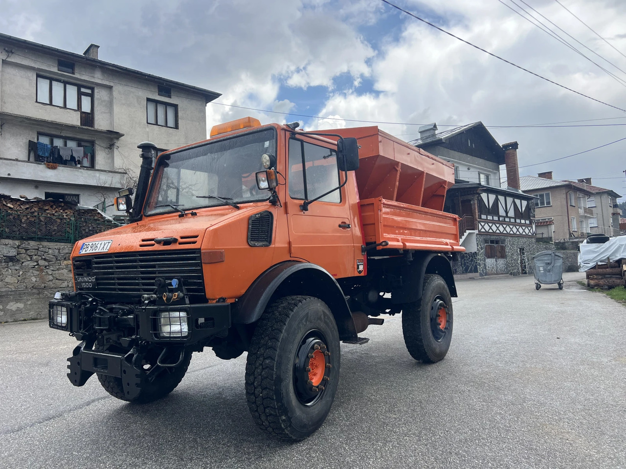 Mercedes-Benz UNIMOG U1500, 4х4, Самосвал - Snow removal vehicle: picture 2 Mercedes-Benz UNIMOG U1500, 4х4, Самосвал - Snow removal vehicle: picture 2