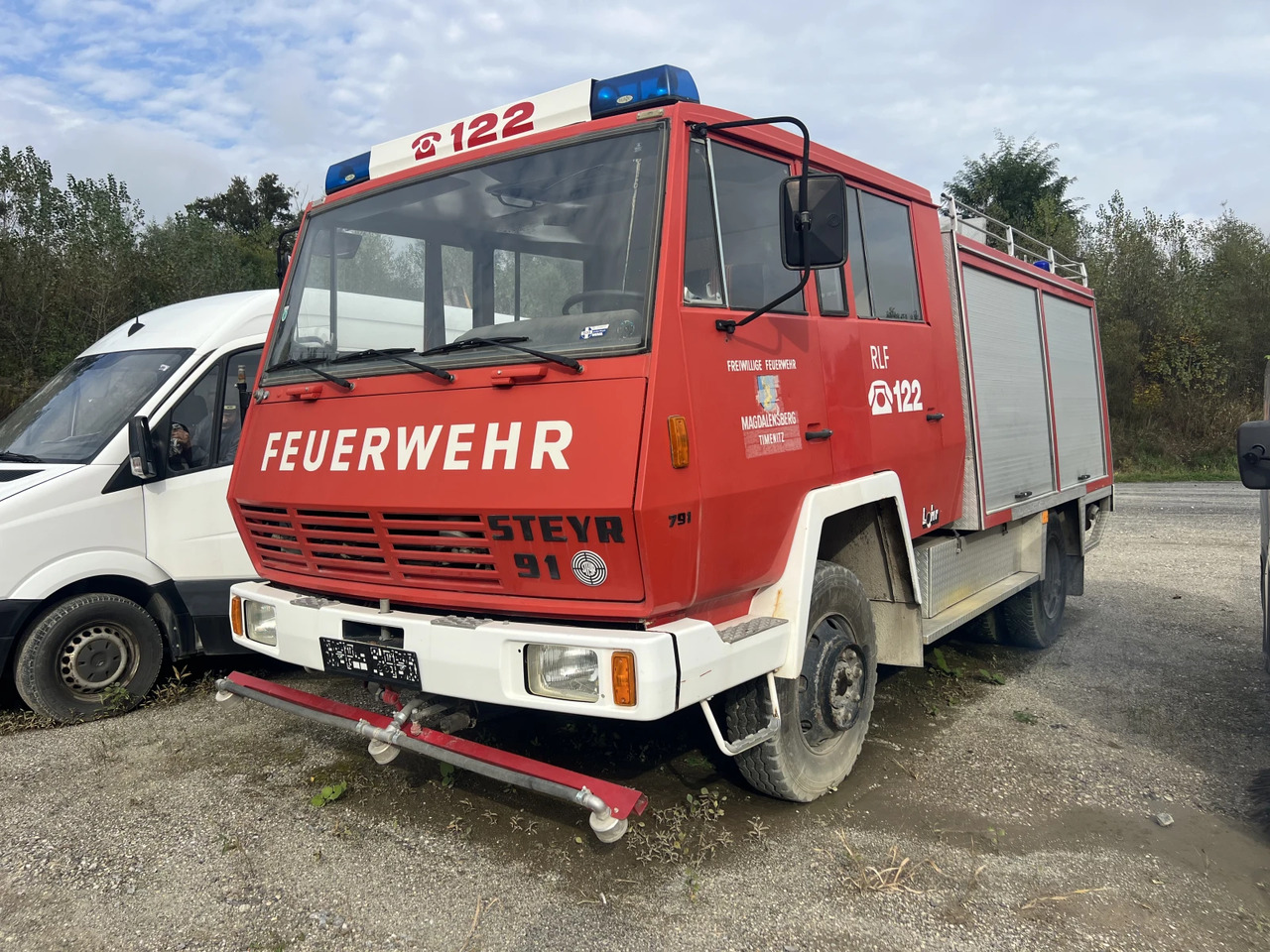 Steyr 791 4х4, 27000 км.Водоноска, FEUERWEHR, - Fire truck: picture 2 Steyr 791 4х4, 27000 км.Водоноска, FEUERWEHR, - Fire truck: picture 2