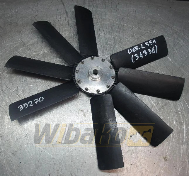 Liebherr L551 - Fan for Construction machinery: picture 2 Liebherr L551 - Fan for Construction machinery: picture 2