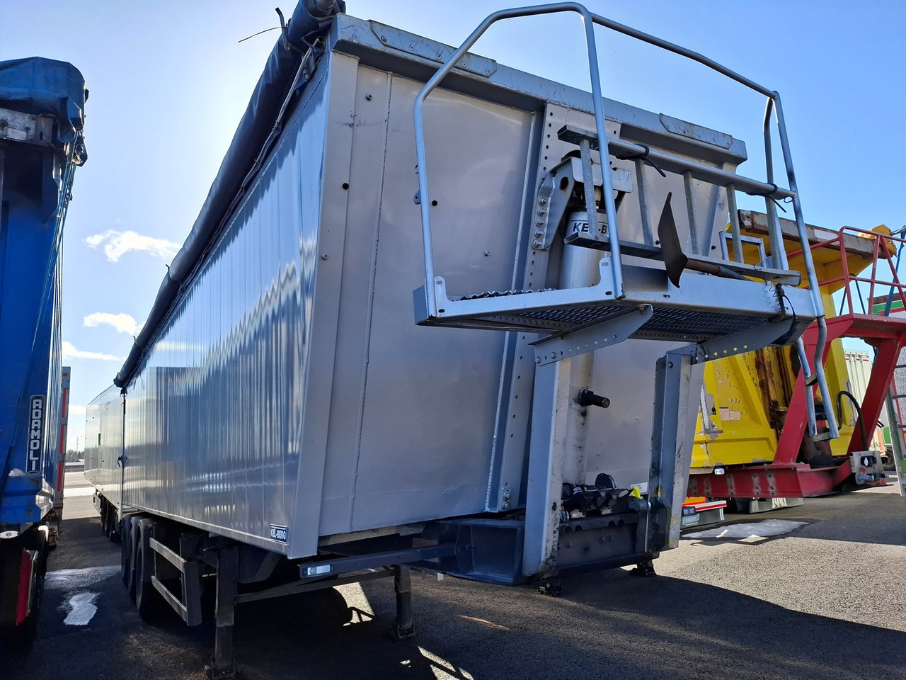 Kel-berg 52 cubes. - Tipper semi-trailer: picture 1 Kel-berg 52 cubes. - Tipper semi-trailer: picture 1