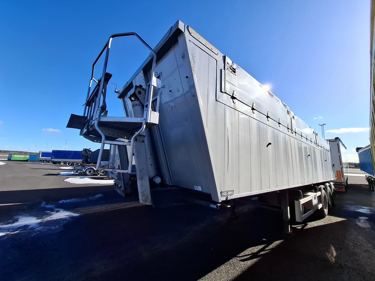 Kel-berg 52 cubes. - Tipper semi-trailer: picture 2 Kel-berg 52 cubes. - Tipper semi-trailer: picture 2