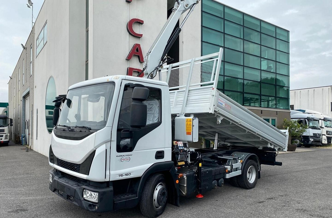 IVECO EUROCARGO 75E16 2019 RIBALTABILE E GRU - Tipper, Crane truck: picture 3 IVECO EUROCARGO 75E16 2019 RIBALTABILE E GRU - Tipper, Crane truck: picture 3
