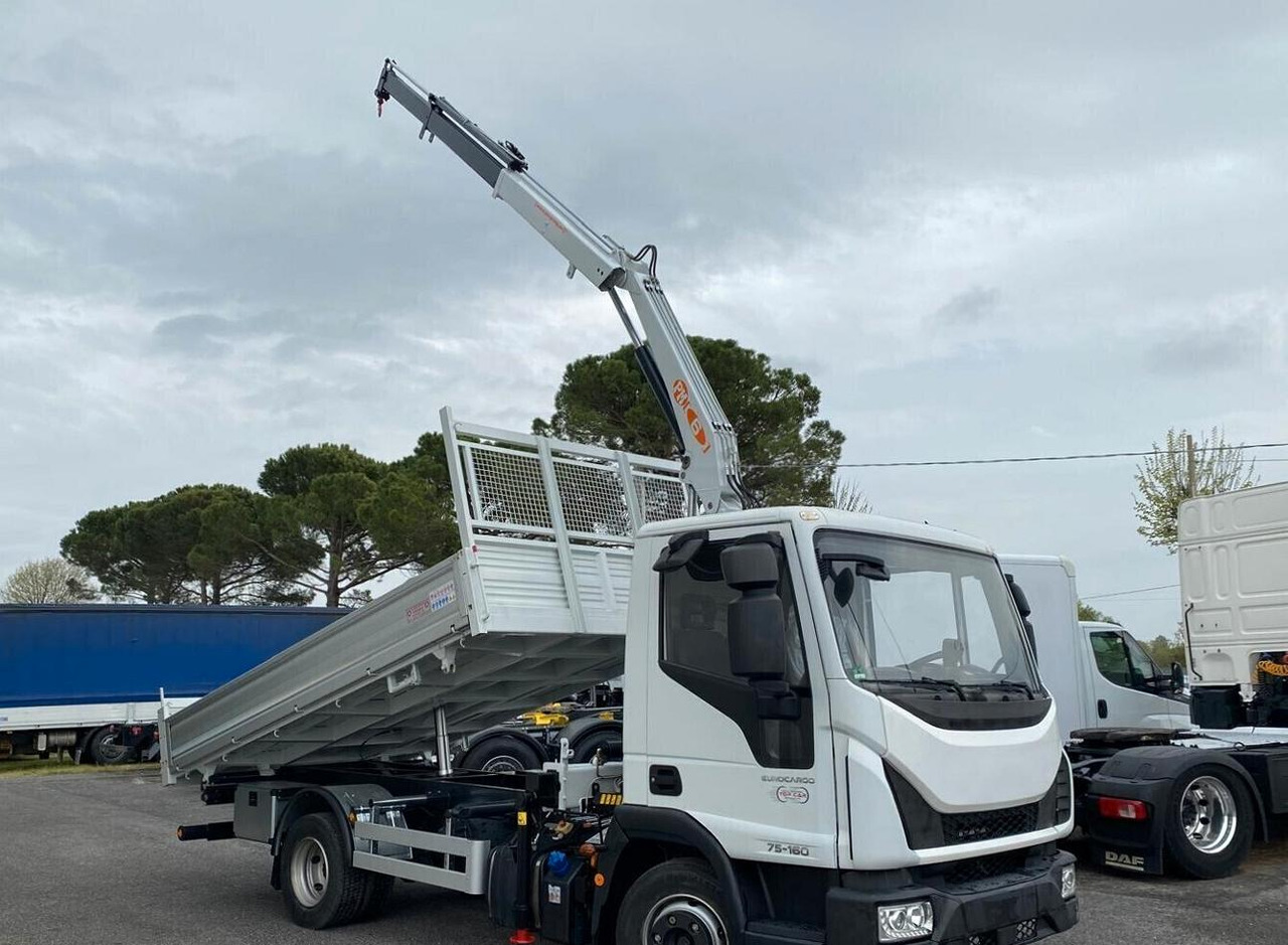 IVECO EUROCARGO 75E16 2019 RIBALTABILE E GRU - Tipper, Crane truck: picture 4 IVECO EUROCARGO 75E16 2019 RIBALTABILE E GRU - Tipper, Crane truck: picture 4