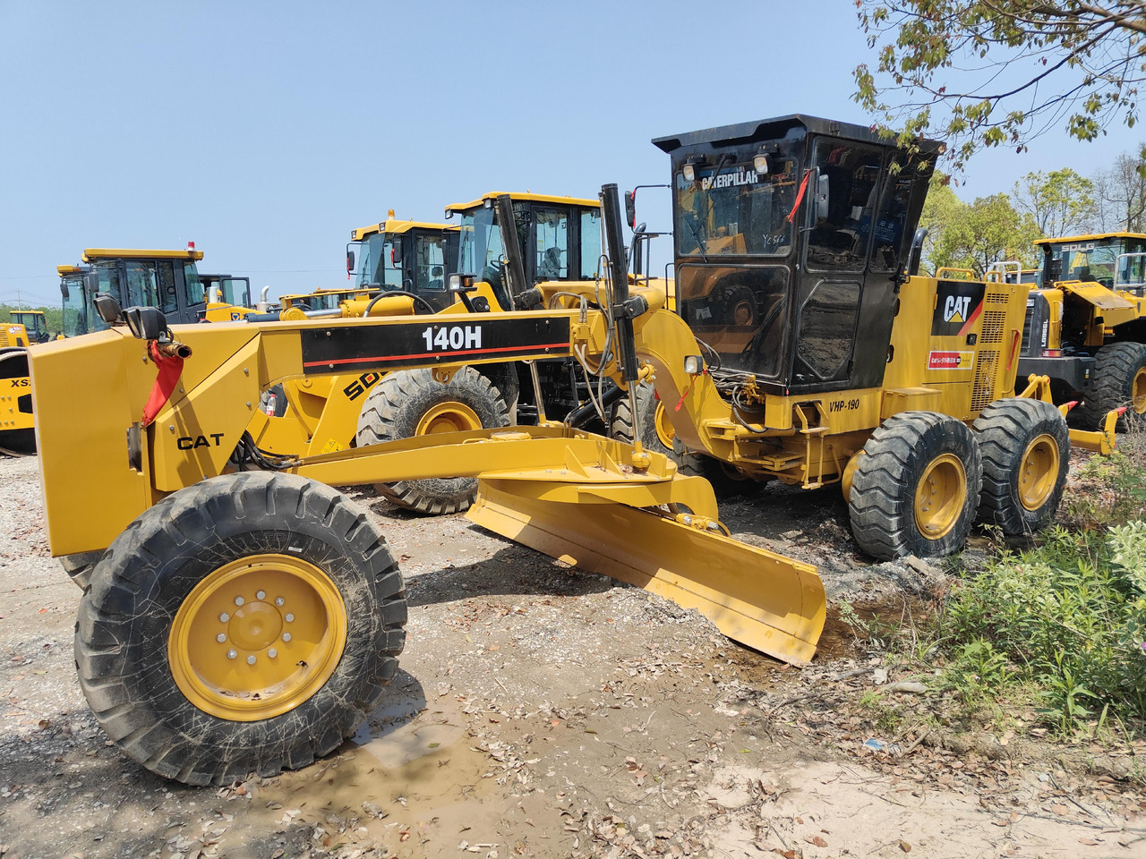 Grader CATERPILLAR 140H construction machine good price in stock: picture 6