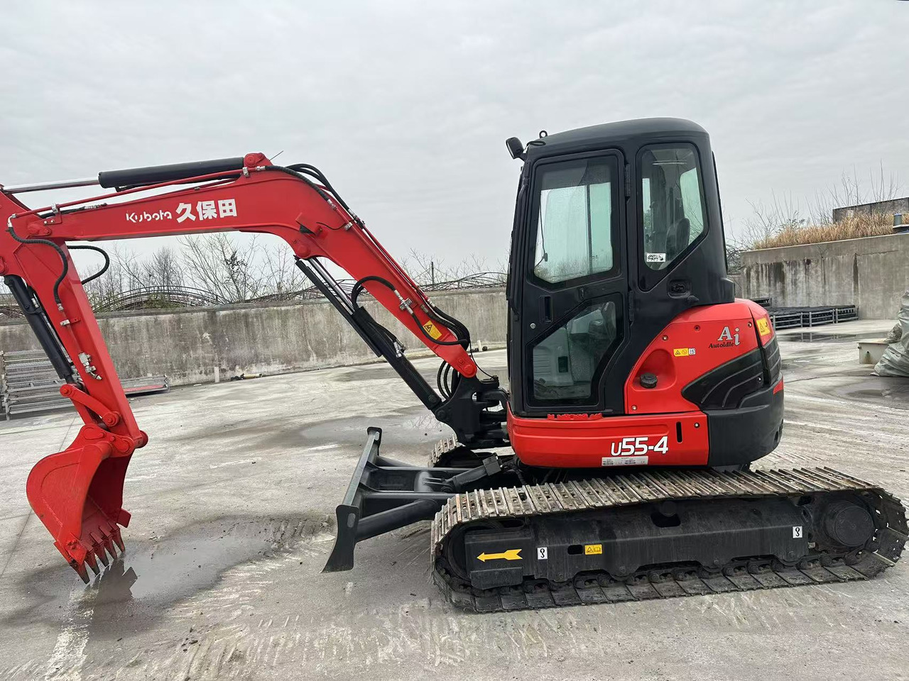 KUBOTA U55 - Mini excavator: picture 1 KUBOTA U55 - Mini excavator: picture 1