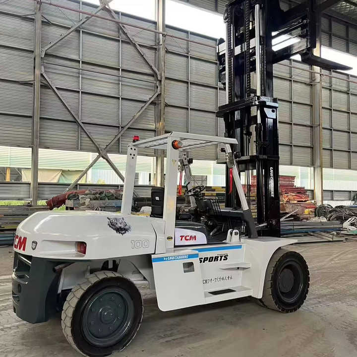 TCM 100 Diesel Forklift 10 Ton | Heavy-Duty Industrial Forklift | Warehouse/Construction Equipment - Diesel forklift: picture 1 TCM 100 Diesel Forklift 10 Ton | Heavy-Duty Industrial Forklift | Warehouse/Construction Equipment - Diesel forklift: picture 1