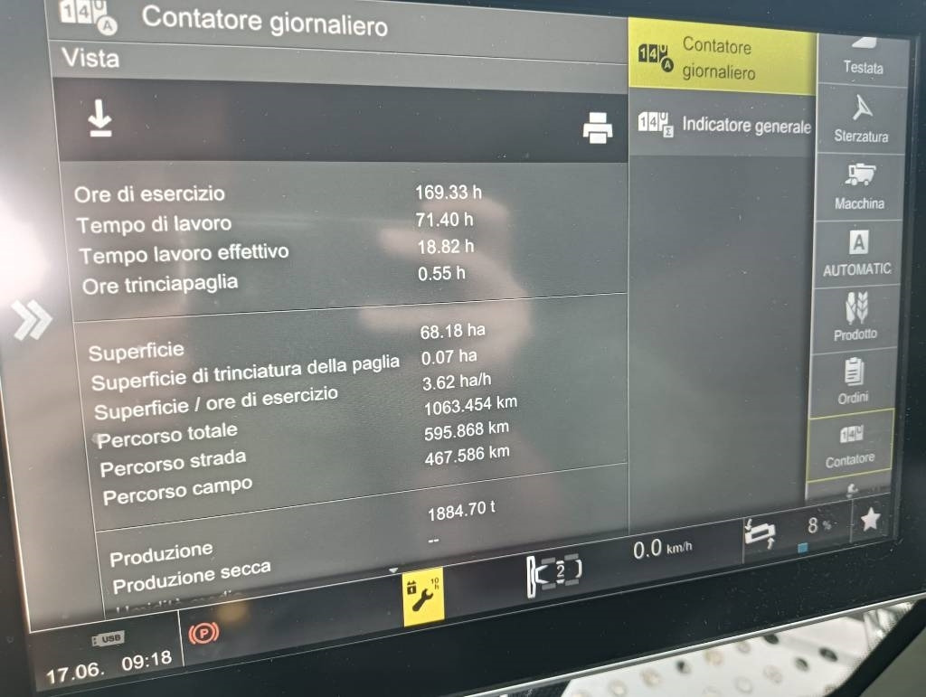 Claas TRION 750 - Combine harvester: picture 4 Claas TRION 750 - Combine harvester: picture 4