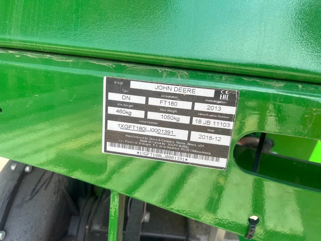 John Deere FT 180 - Fertilizer spreader: picture 4 John Deere FT 180 - Fertilizer spreader: picture 4