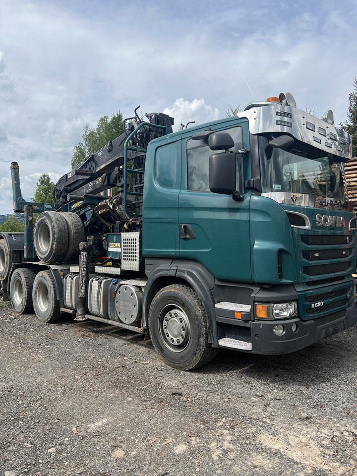 SCANIA R620 - Timber truck, Crane truck: picture 4 SCANIA R620 - Timber truck, Crane truck: picture 4
