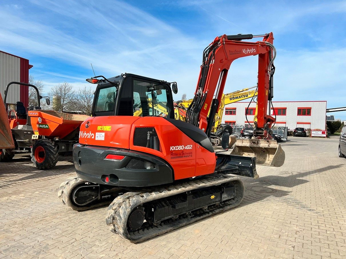 Kubota KX080-4@2 - Mini excavator: picture 2 Kubota KX080-4@2 - Mini excavator: picture 2