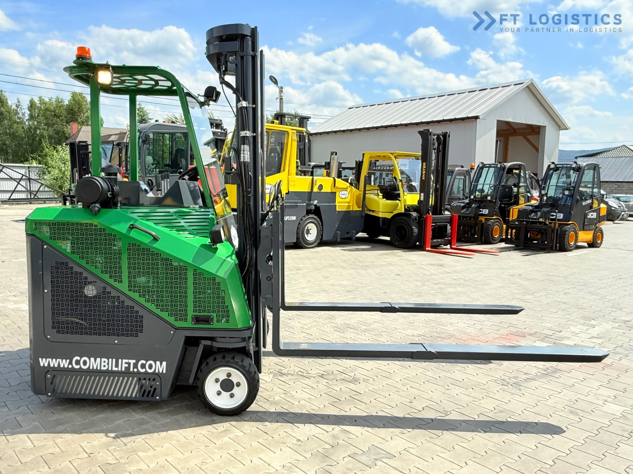 New 4-way reach truck COMBILIFT CB2500 / DIESEL / EXTENDABLE FORKS / TRIPLEX / 5500MM / FREE LIFT / SIDE SHIFT / FORK POSITIONER / LIKE NEW: picture 23