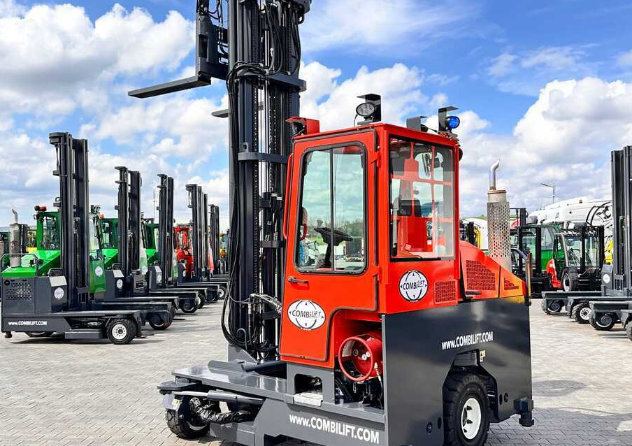 4-way reach truck Combilift C4000 / TRIPLEX / 9300MM / FREE LIFT / FORK POSITIONER / GAS / CABIN / LIKE NEW: picture 34