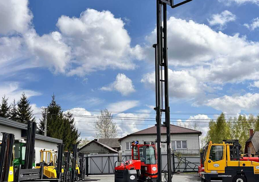4-way reach truck Combilift C4000 / TRIPLEX / 9300MM / FREE LIFT / FORK POSITIONER / GAS / CABIN / LIKE NEW: picture 38