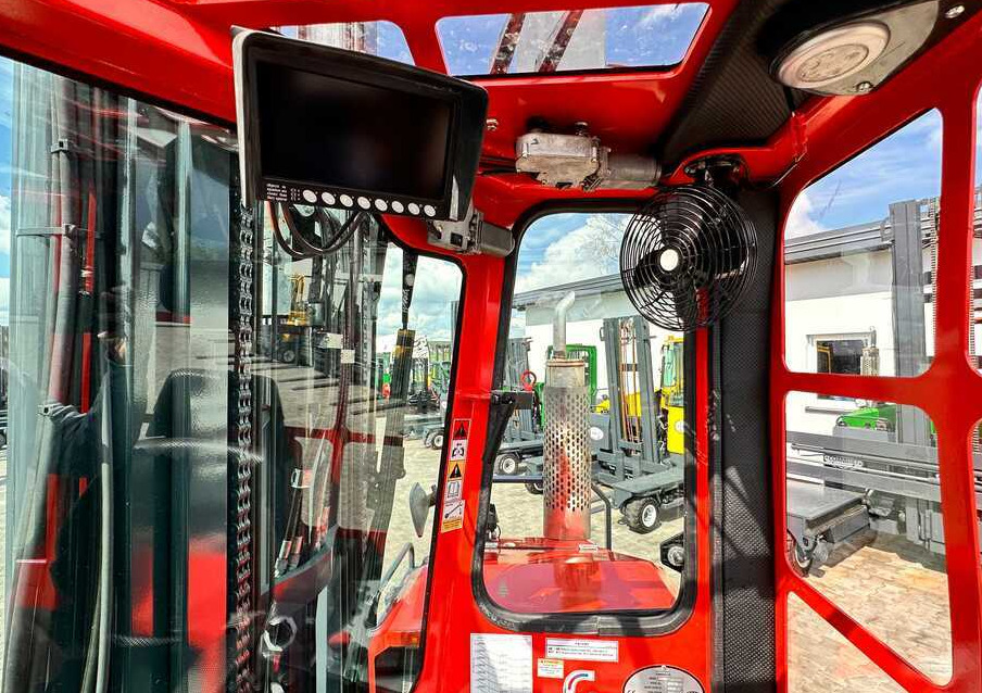 4-way reach truck Combilift C4000 / TRIPLEX / 9300MM / FREE LIFT / FORK POSITIONER / GAS / CABIN / LIKE NEW: picture 20