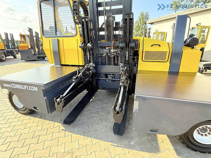 Combilift C6000SR / DUPLEX / 4200MM / LOAD CLAMP ON FORKS / FREE LIFT / DIESEL / POSITIONER / NEW TIRES / LIKE NEW / Wide range of four-wa - 4-way reach truck: picture 4 Combilift C6000SR / DUPLEX / 4200MM / LOAD CLAMP ON FORKS / FREE LIFT / DIESEL / POSITIONER / NEW TIRES / LIKE NEW / Wide range of four-wa - 4-way reach truck: picture 4