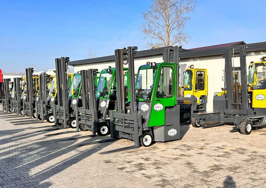 4-way reach truck Combilift CB3000 / LPG / DUPLEX / 4000MM / FREE LIFT / NEW BAND TIRES / LIKE NEW: picture 36