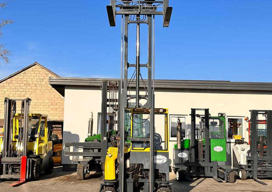 4-way reach truck Combilift CB3000 / LPG / DUPLEX / 4000MM / FREE LIFT / NEW BAND TIRES / LIKE NEW: picture 29