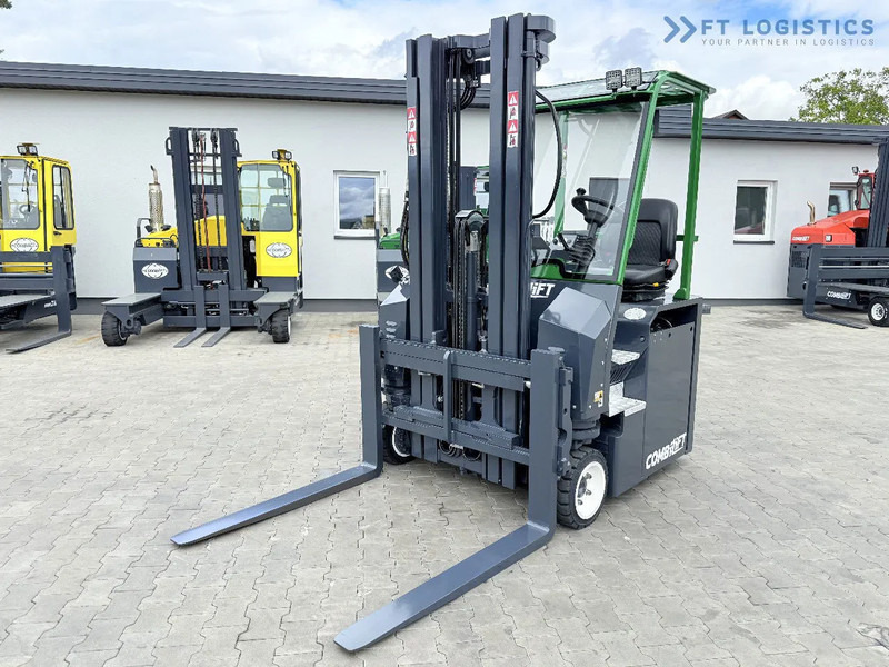 Combilift Combilift CBE2500 / TRIPLEX / 5500MM / FREE LIFT / ELECTRIC DRIVE / ONLY 2300 MTH / FORK POSITIONER / SIDE SHIFT / NEW TYRES / L - 4-way reach truck: picture 1 Combilift Combilift CBE2500 / TRIPLEX / 5500MM / FREE LIFT / ELECTRIC DRIVE / ONLY 2300 MTH / FORK POSITIONER / SIDE SHIFT / NEW TYRES / L - 4-way reach truck: picture 1