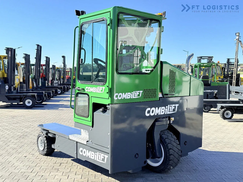 4-way reach truck Combilift Combilift FOUR-WAY MULTIDIRECTIONAL FORKLIFT C4500 / DIESEL / TRIPLEX 4900MM / ONLY 4854 HOURS / FORK POSITIONER / FULL CABIN –: picture 17