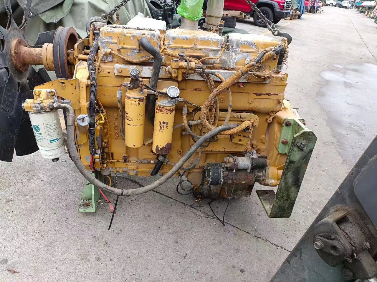 CATERPILLAR C12 - Engine for Excavator: picture 1 CATERPILLAR C12 - Engine for Excavator: picture 1