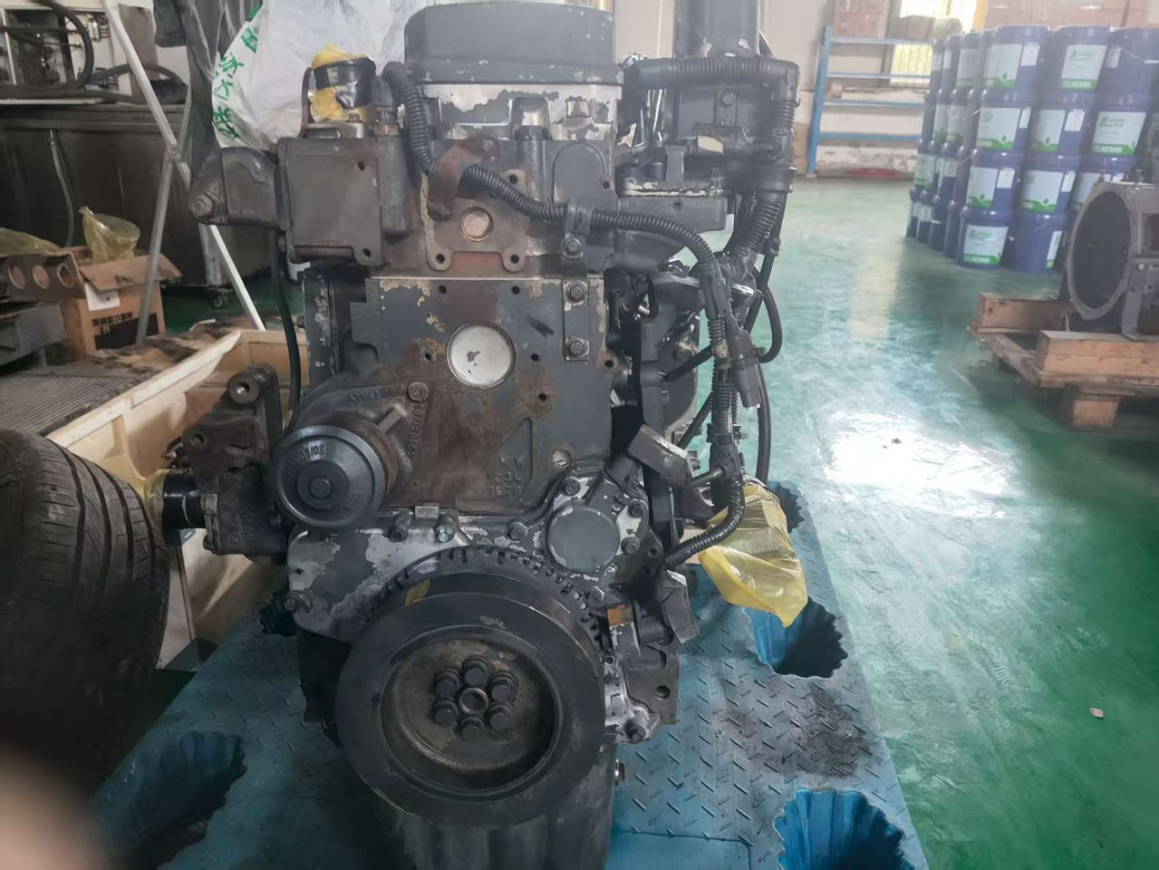 KOMATSU 6D107E-1 - Engine for Excavator: picture 3 KOMATSU 6D107E-1 - Engine for Excavator: picture 3