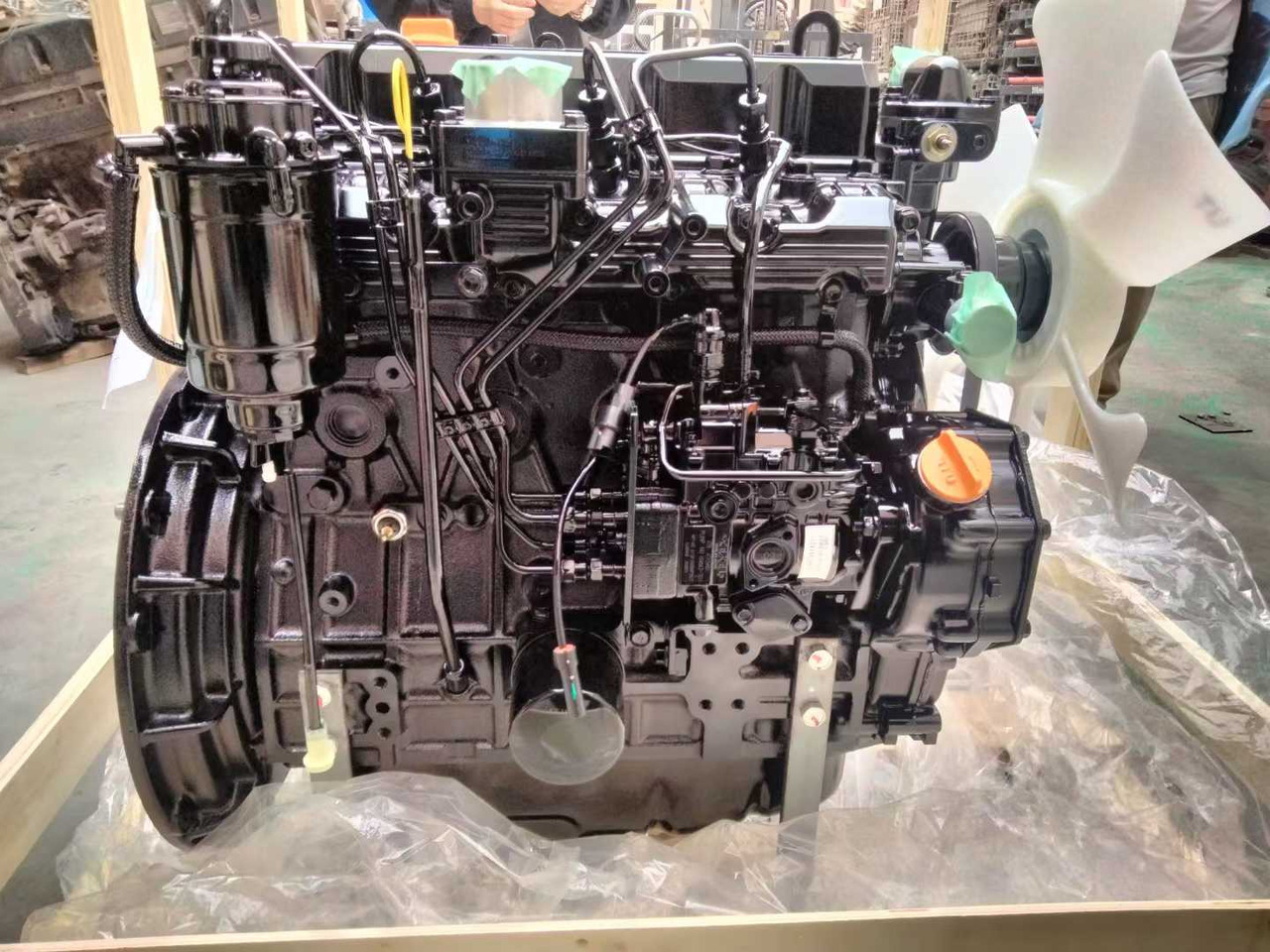 YANMAR 4TNE98 - Engine for Excavator: picture 2 YANMAR 4TNE98 - Engine for Excavator: picture 2