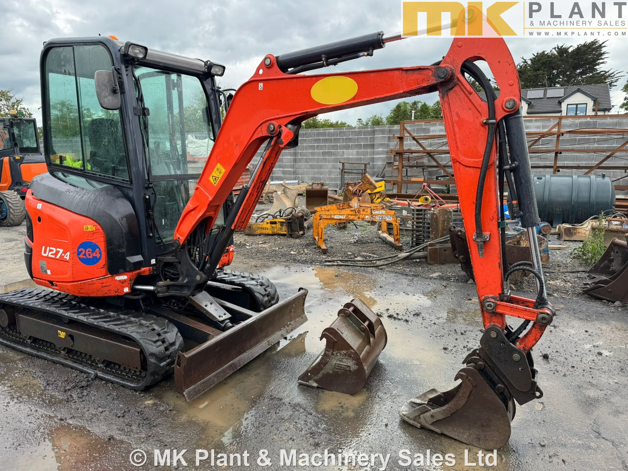 KUBOTA U27-4 - Mini excavator: picture 2 KUBOTA U27-4 - Mini excavator: picture 2