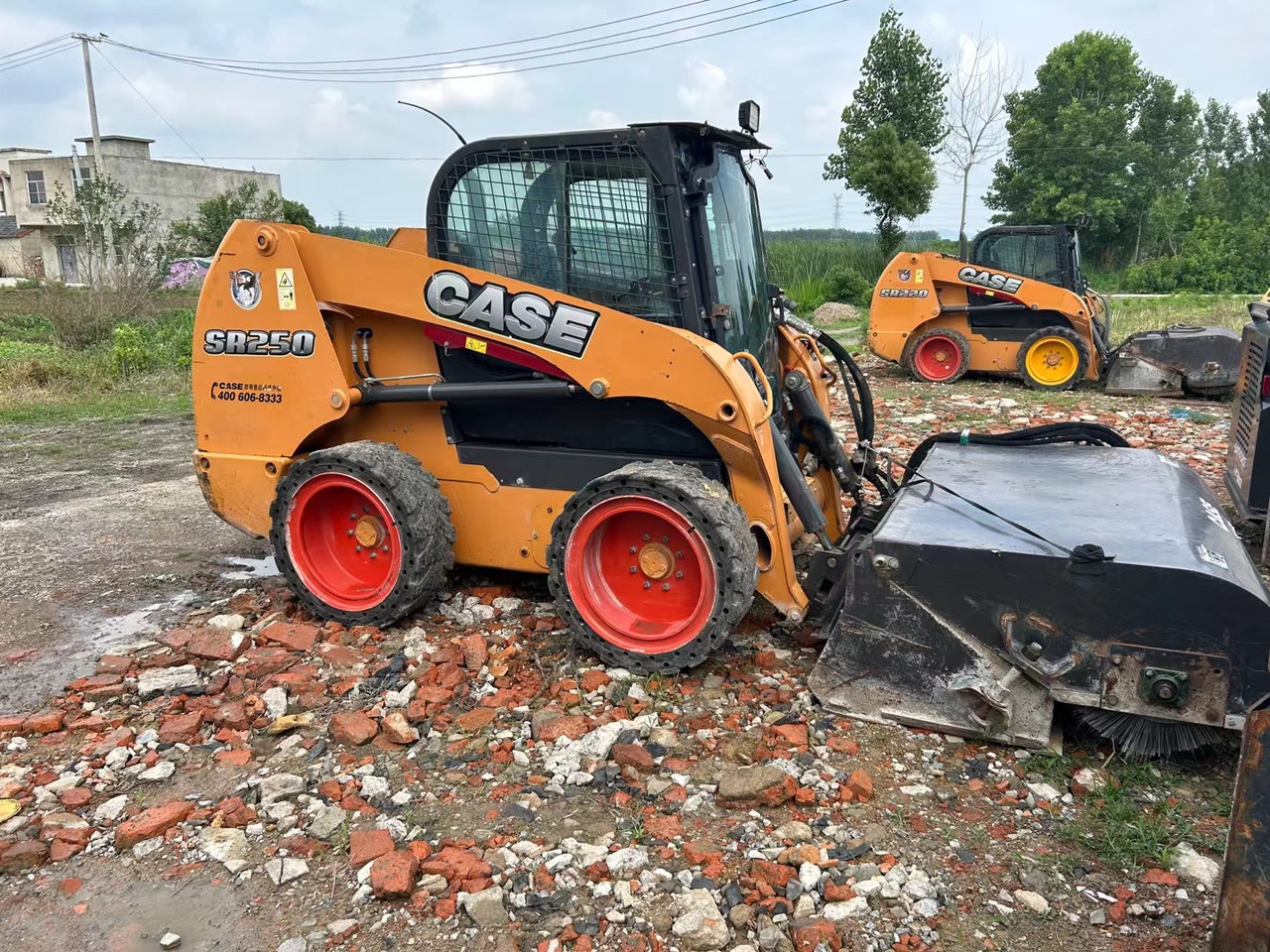 CASE SR250 - Skid steer loader: picture 3 CASE SR250 - Skid steer loader: picture 3