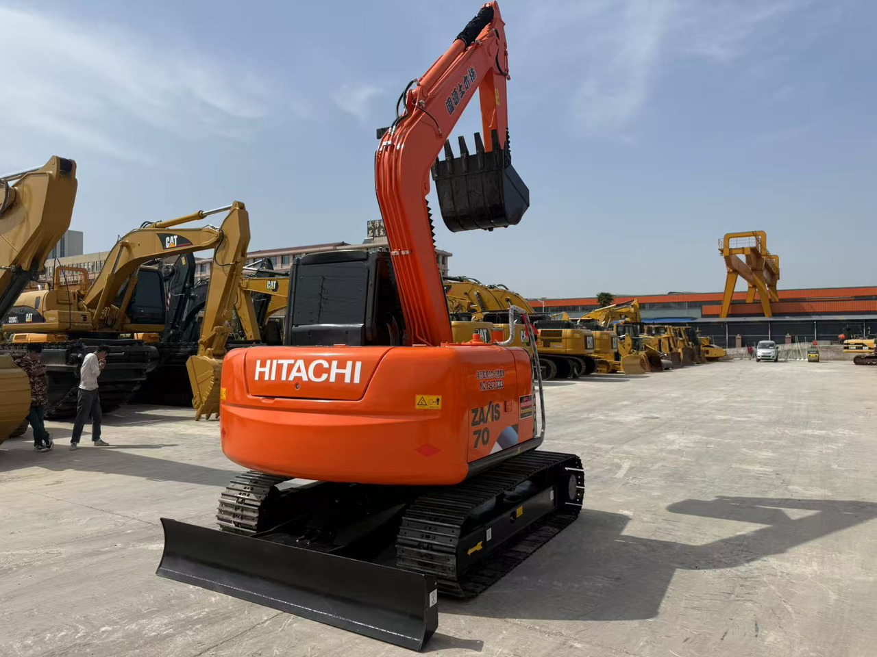 HITACHI ZX70 - Crawler excavator: picture 4 HITACHI ZX70 - Crawler excavator: picture 4