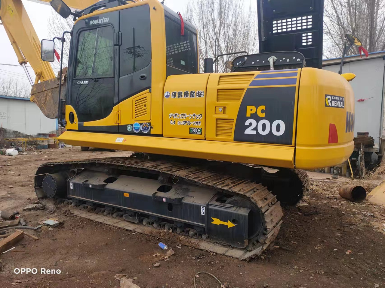 KOMATSU PC200-8 - Wheel excavator: picture 1 KOMATSU PC200-8 - Wheel excavator: picture 1