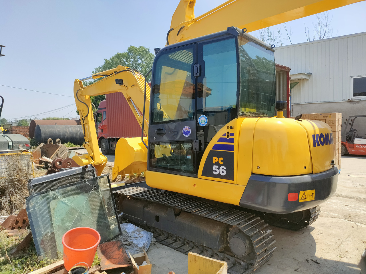 KOMATSU PC56-7 - Crawler excavator: picture 4 KOMATSU PC56-7 - Crawler excavator: picture 4