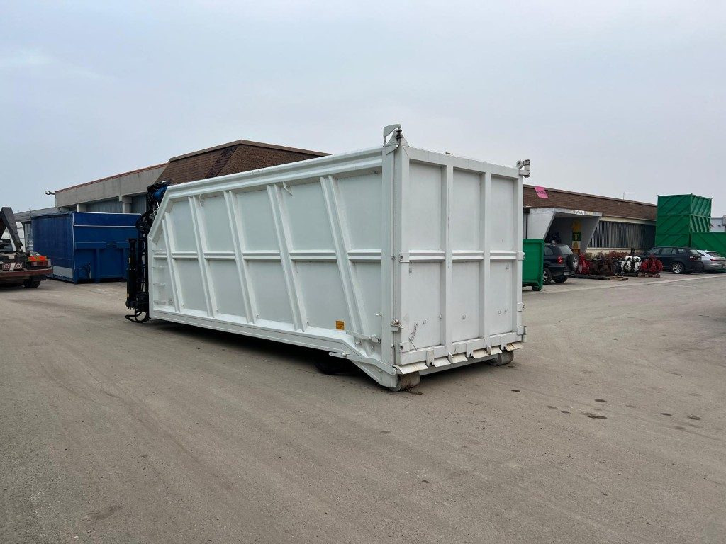 CONTAINER SCARRABILE USATO A CIELO APERTO CON GRU - Roll-off container: picture 4 CONTAINER SCARRABILE USATO A CIELO APERTO CON GRU - Roll-off container: picture 4