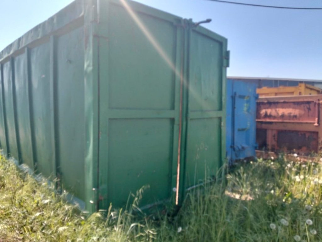 CONTAINER SCARRABILE USATO A CIELO APERTO - Roll-off container: picture 2 CONTAINER SCARRABILE USATO A CIELO APERTO - Roll-off container: picture 2